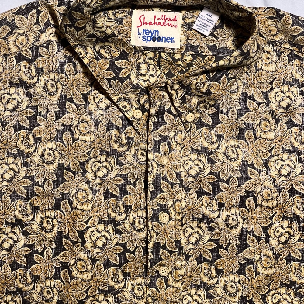 Reyn x Shaheen Black & Gold Floral